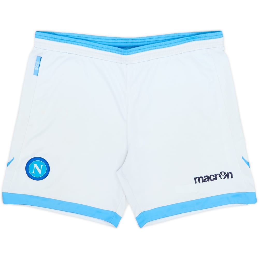 2013-14 Napoli Home Shorts - 4/10 - (M)