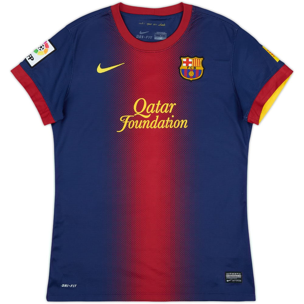 2012-13 Barcelona Home Shirt - 8/10 - (Women's S)