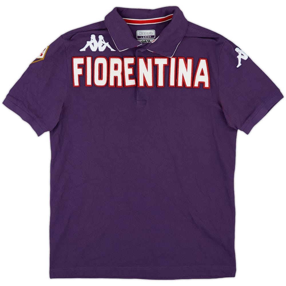 2021-22 Fiorentina Kappa Polo Shirt - 8/10 - (L)