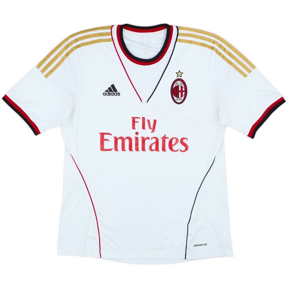 2013-14 AC Milan Camiseta Visitante - 5/10 - (M)