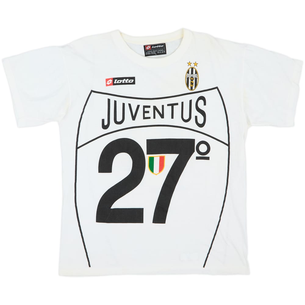 2002-03 Juventus Lotto Cotton Tee - 5/10 - (XL)