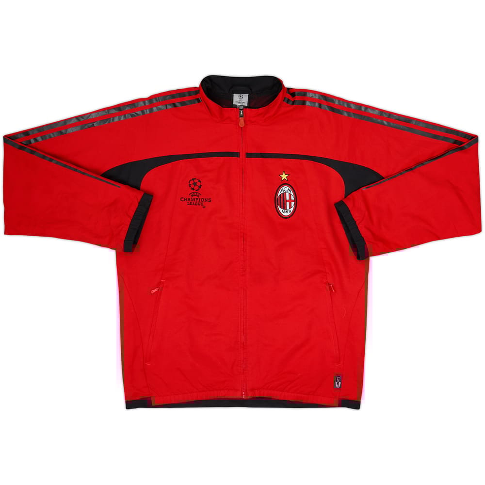 2004-05 AC Milan adidas CL Track Jacket - 8/10 - (S)