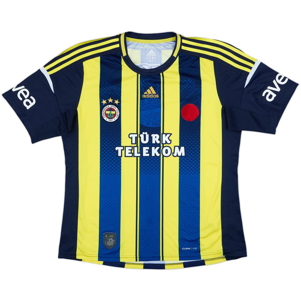 2012-13 Fenerbahce European Home Shirt - 5/10 - (XL)