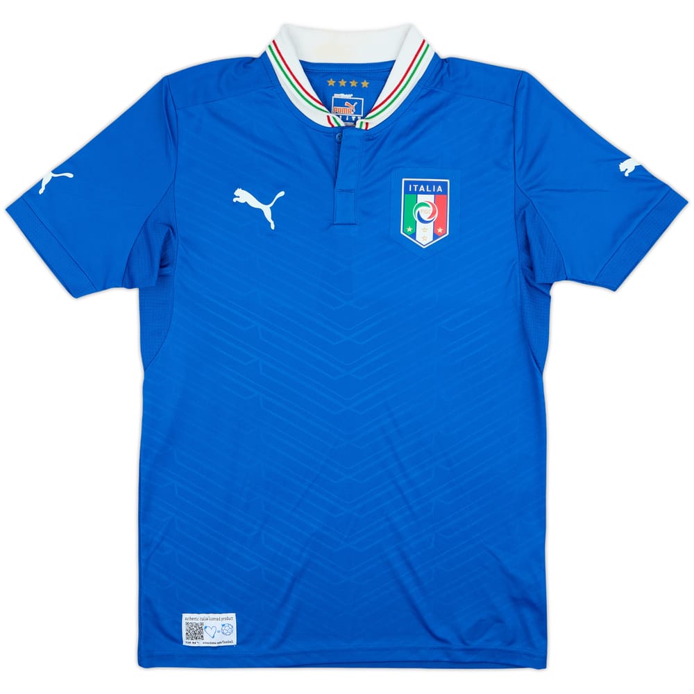 2012-13 Italy Home Shirt - 8/10 - (S)