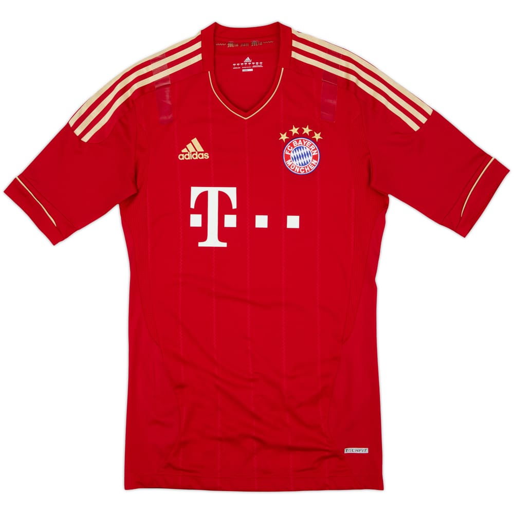 2011-13 Bayern Munich Player Issue TechFit Home Shirt - 5/10 - (L)