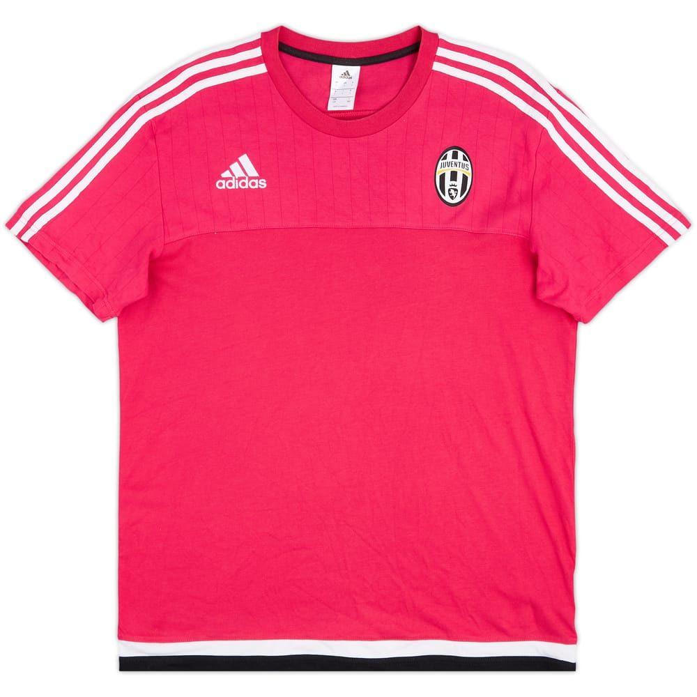2015-16 Juventus adidas Cotton Tee - 8/10 - (L)