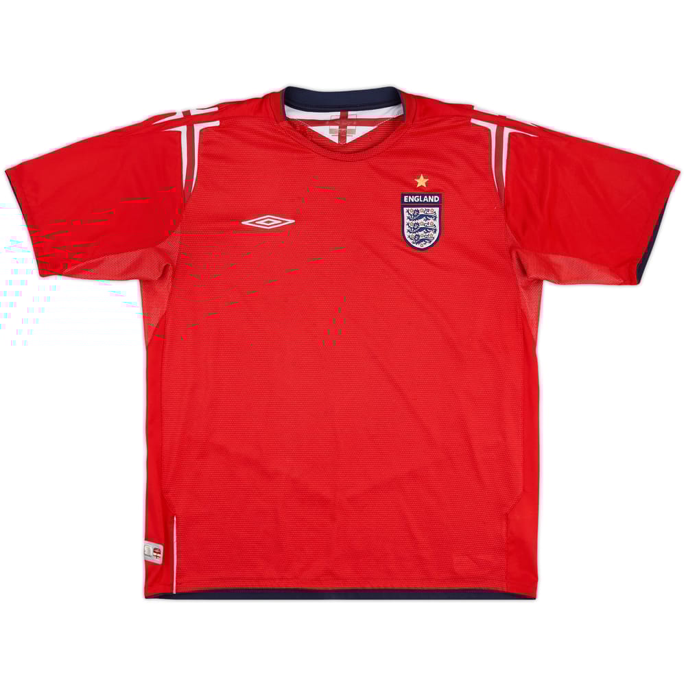 2004-06 England Away Shirt - 4/10 - (XL)