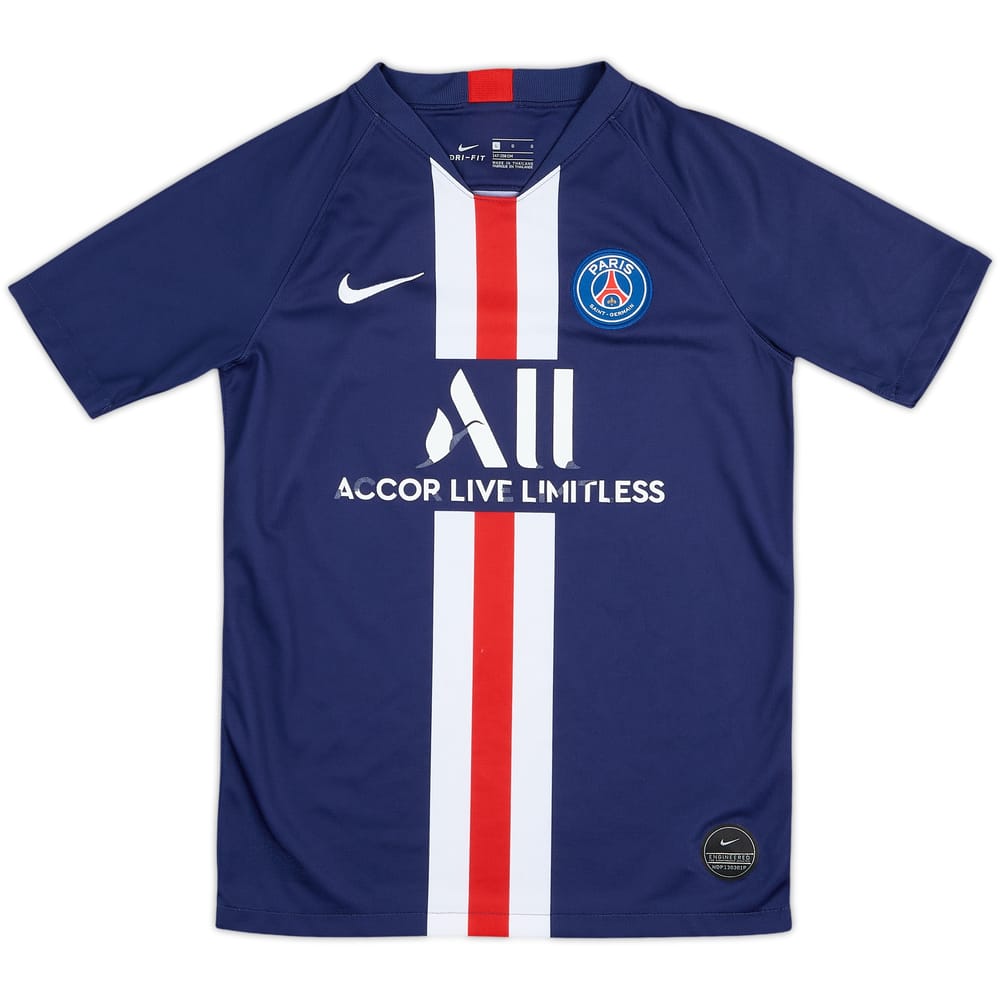 2019-20 Paris Saint-Germain Home Shirt - 5/10 - (L.Boys)
