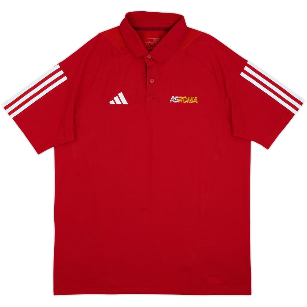 2023-24 Roma adidas Polo Shirt - 9/10 - (L)