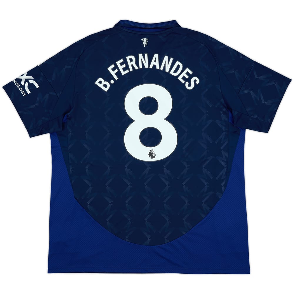 2024-25 Manchester United Away Shirt B.Fernandes #8 - 8/10 - (XXL)