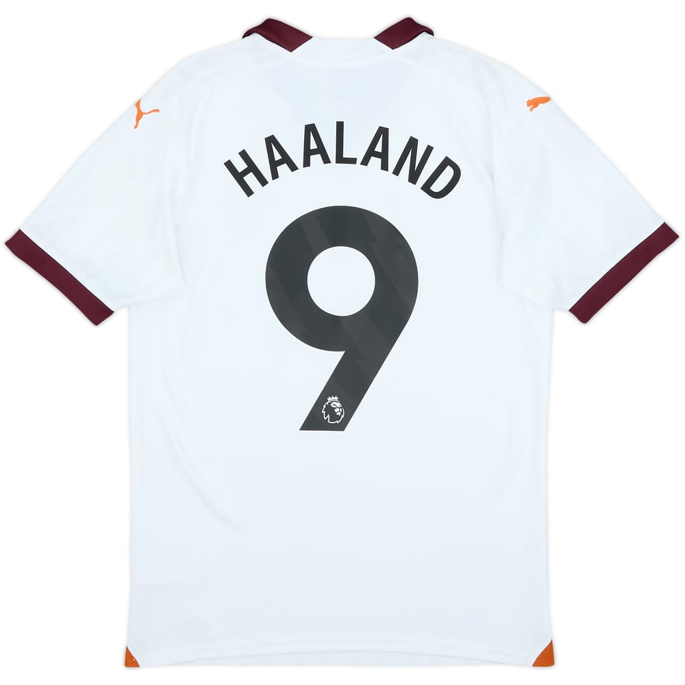 2023-24 Manchester City Away Shirt Haaland #9 - 9/10 - (S)