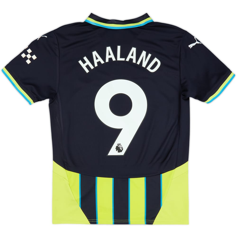2024-25 Manchester City Away Shirt Haaland #9 - 8/10 - (S)
