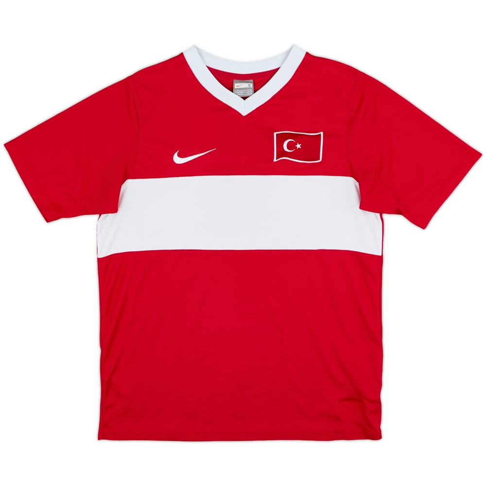 2008-10 Turkey Basic Home Shirt - 8/10 - (S)