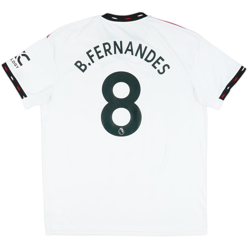 2022-23 Manchester United Away Shirt B.Fernandes #8 - 8/10 - (XL)