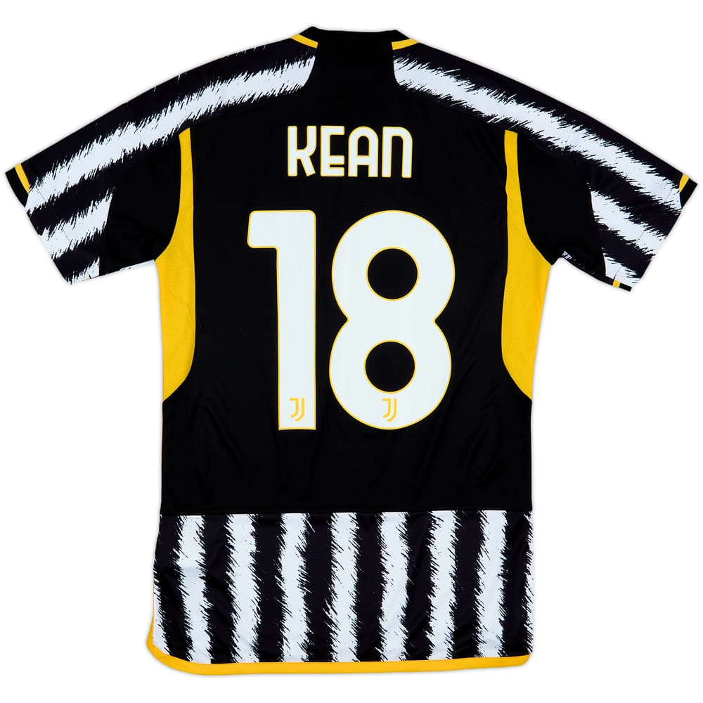 2023-24 Juventus Home Shirt Kean #18 - 8/10 - (S)