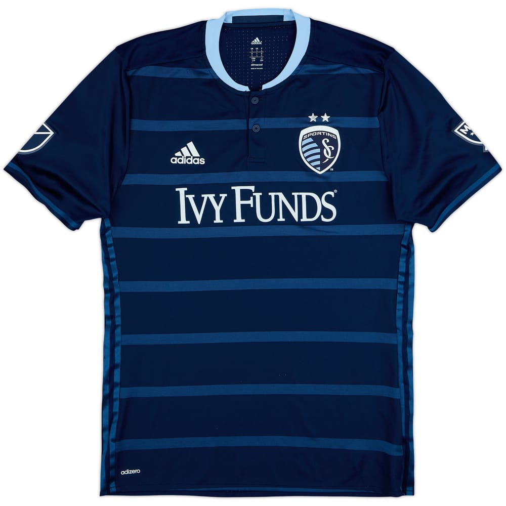 2016 Sporting Kansas City Authentic Away Shirt - 8/10 - (L)