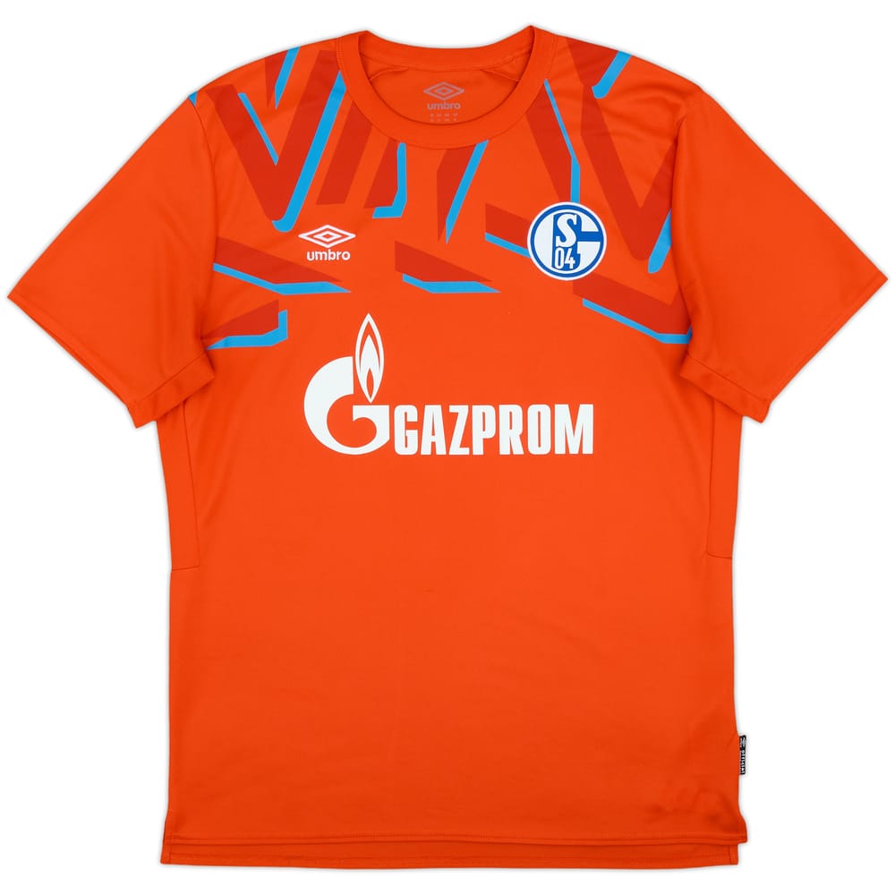 2019-20 Schalke GK S/S Shirt - 9/10 - (XL)