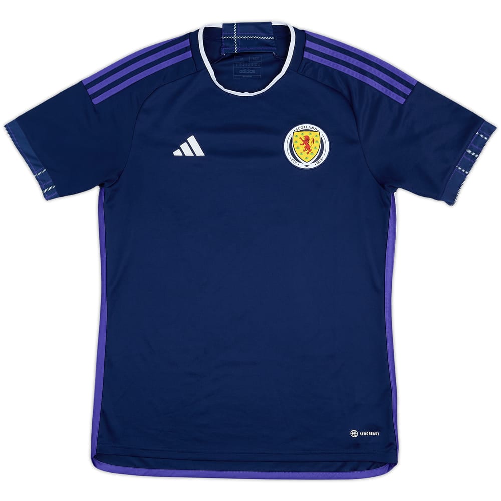 2022-23 Scotland Home Shirt - 8/10 - (M)