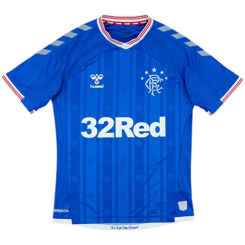 2019-20 Rangers Home Shirt - 8/10 - (S)