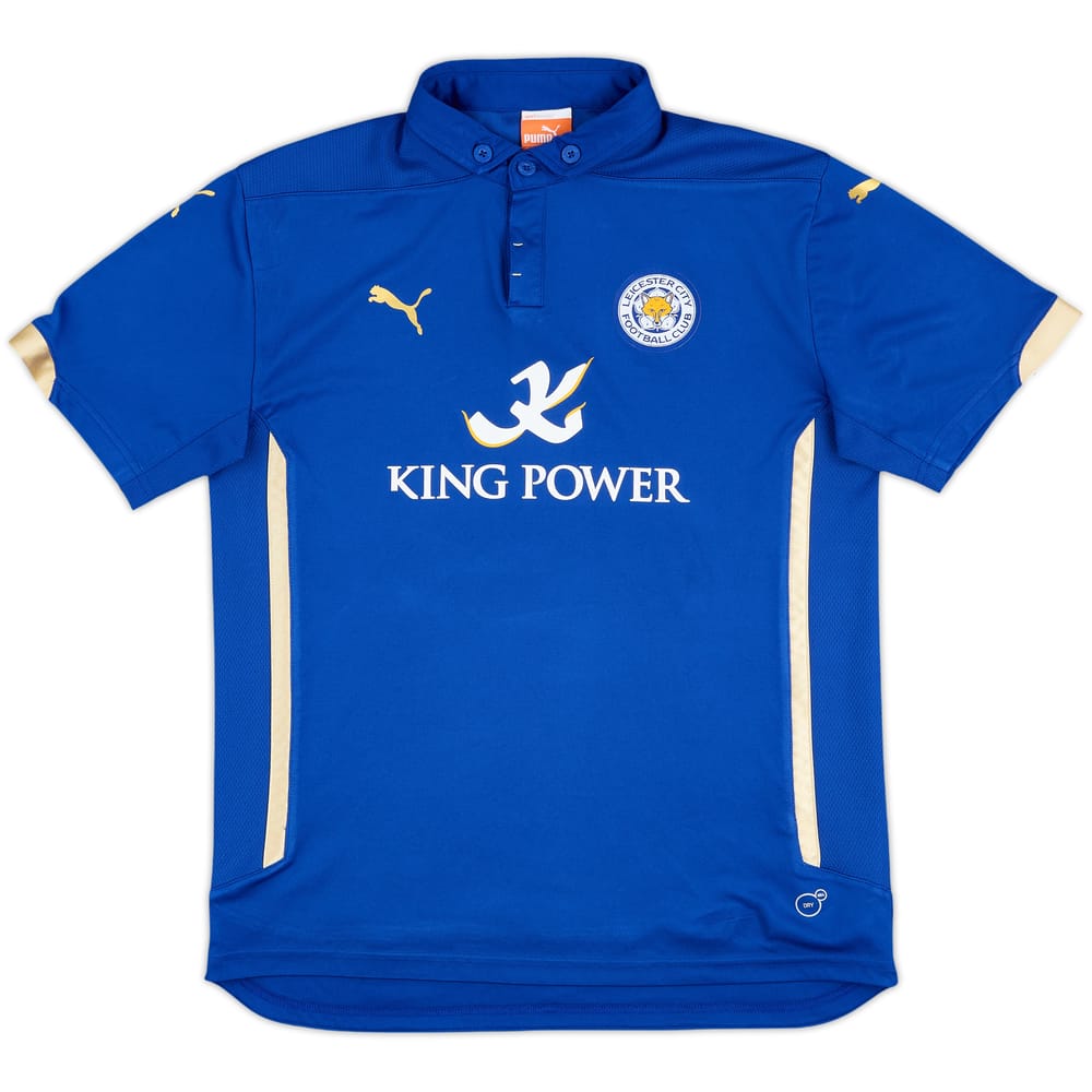 2014-15 Leicester Home Shirt - 8/10 - (XL.Boys)