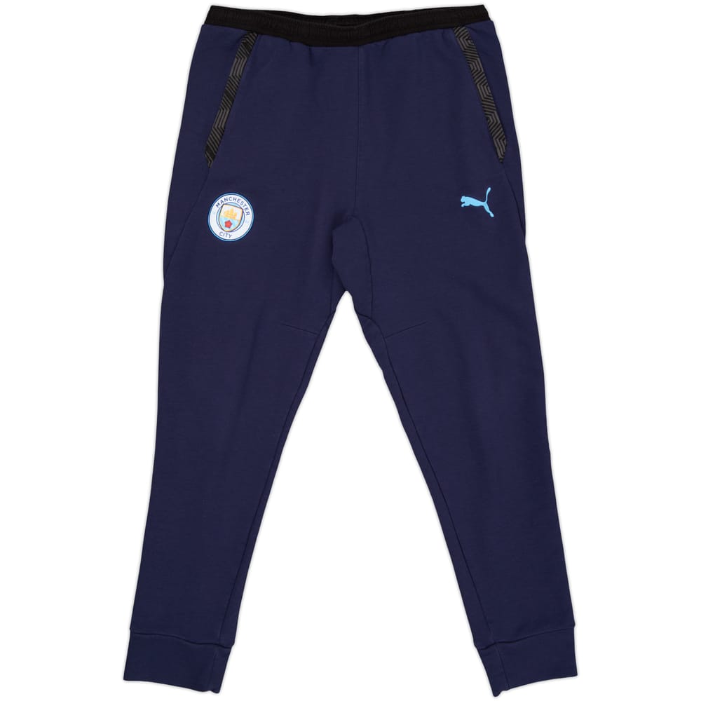 2019-20 Manchester City Puma Track Pants/Bottoms - 8/10 - (L)