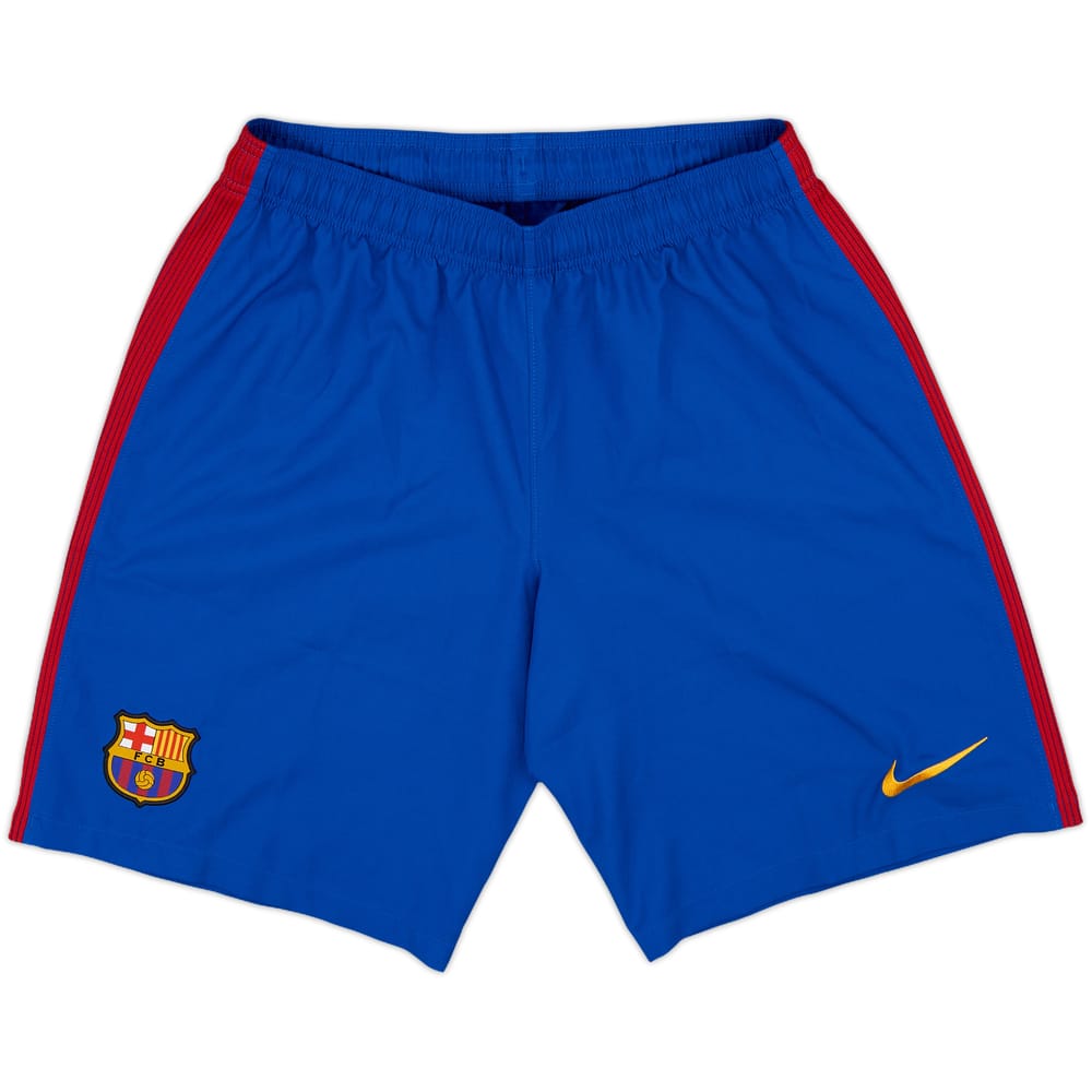 2016-17 Barcelona Home Shorts - 10/10 - (M)