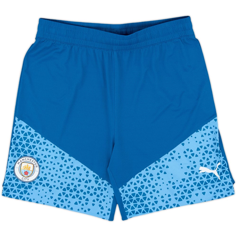 2023-24 Manchester City Puma Training Shorts - 9/10 - (M)
