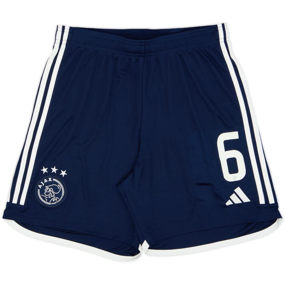 2023-24 Ajax Player Issue Away Shorts #6 - 9/10 - (L)