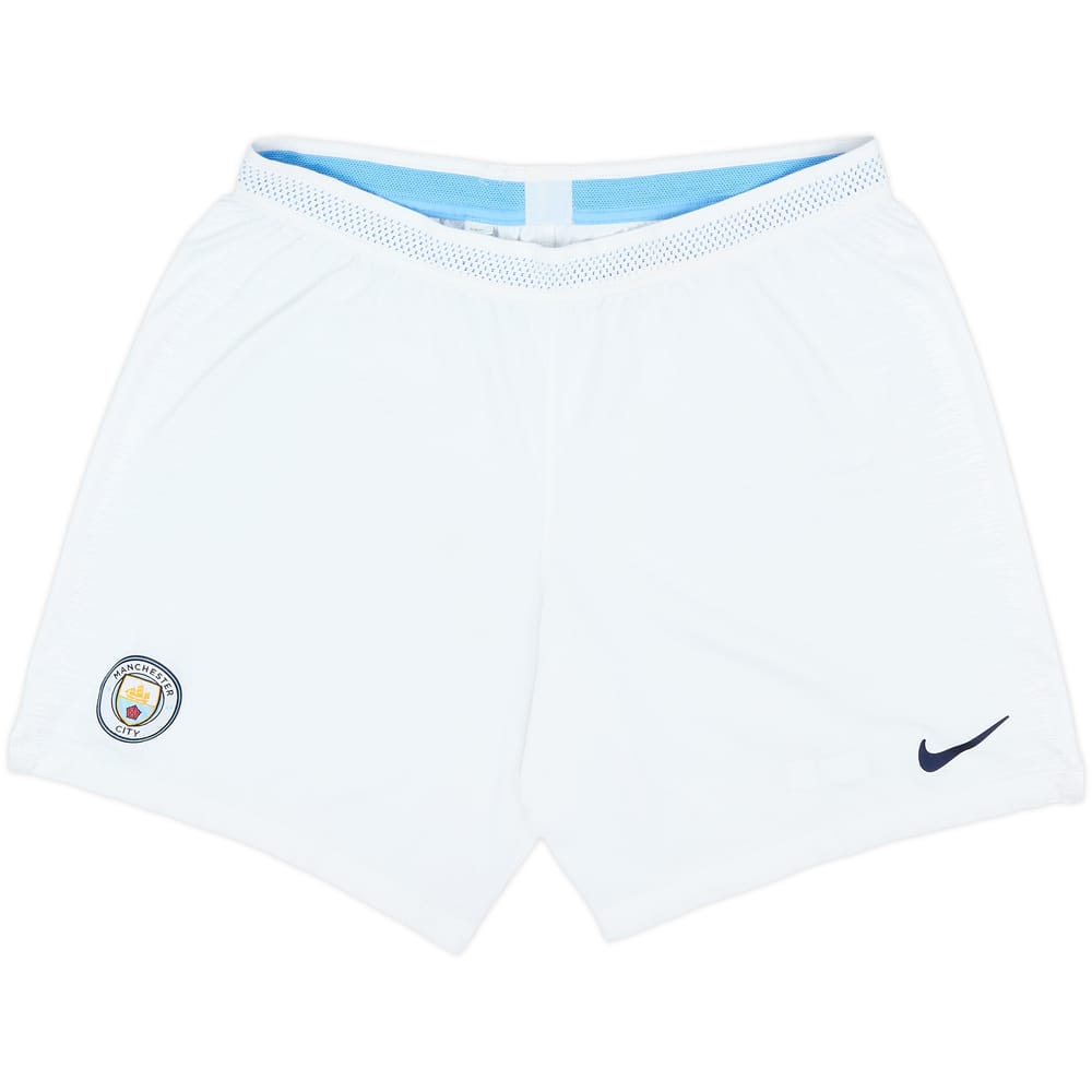 2018-19 Manchester City Player Issue Home Shorts - 10/10 - (XXL)