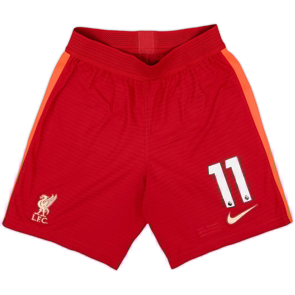 2021-22 Liverpool Player Issue Home Shorts #11 - 10/10 - (S)