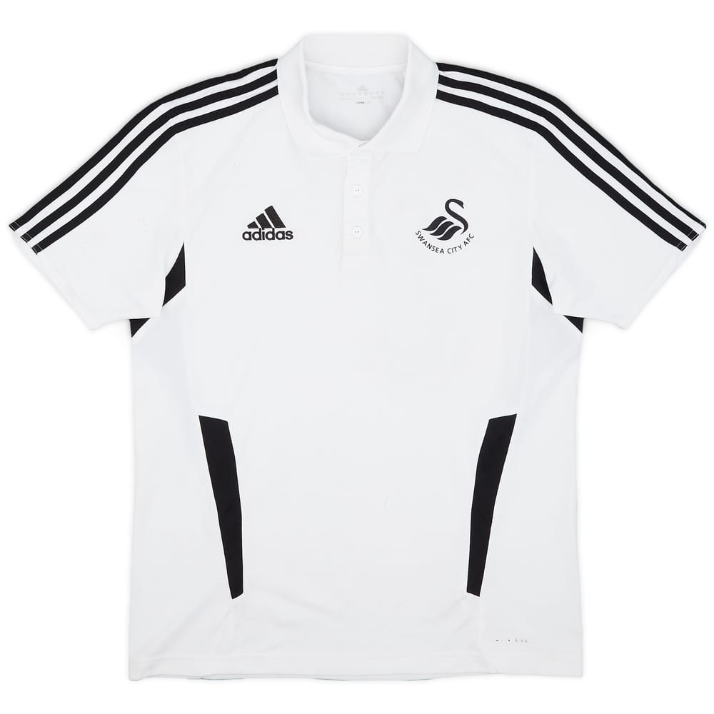 2011-12 Swansea adidas Polo Shirt - 6/10 - (M)