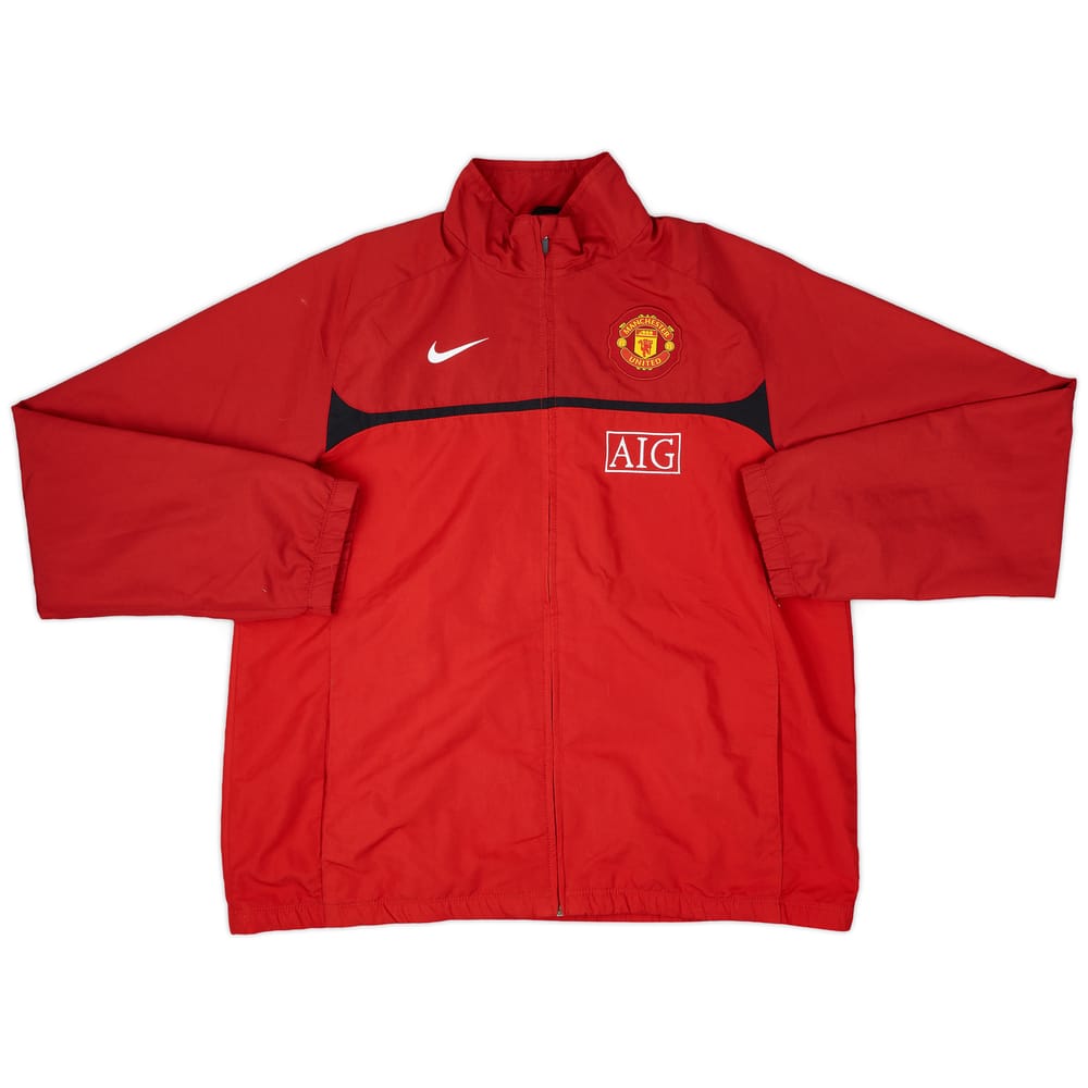 2010-11 Manchester United Nike Track Jacket - 8/10 - (XL)