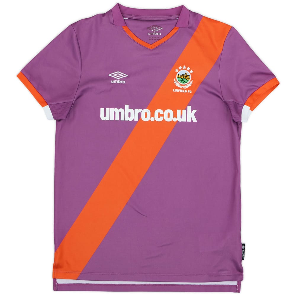 2020-21 Linfield Away Shirt - 7/10 - (XL.Boys)