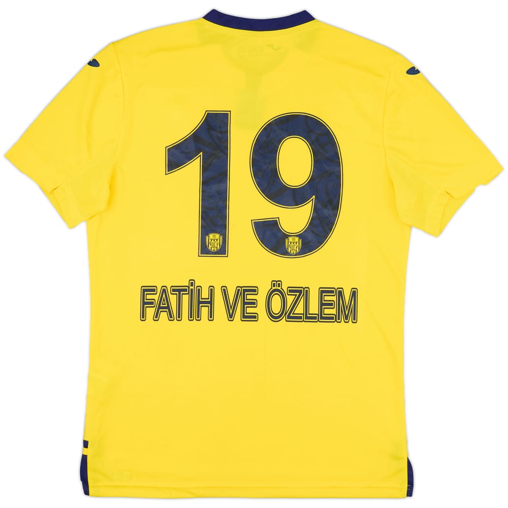 2022-23 MKE Ankaragucu Away Shirt Fatih Ve Ozlem #19 (L)