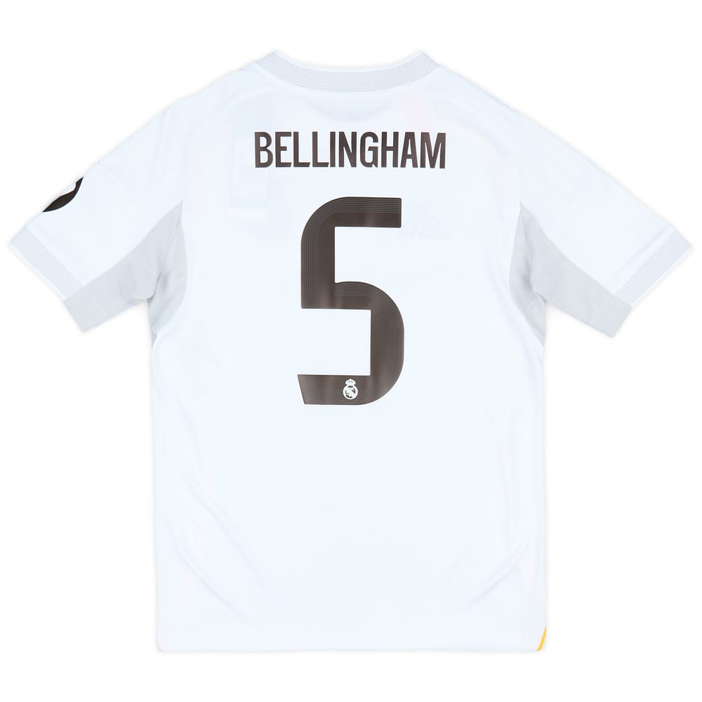 2025-26 Real Madrid Home Shirt Bellingham #5 (KIDS)