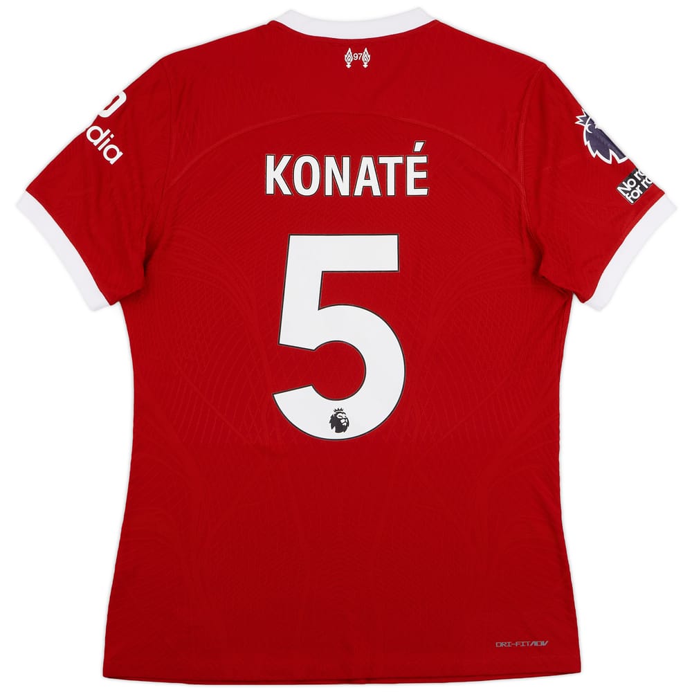 2023-24 Liverpool Match Issue Home Shirt Konate #5