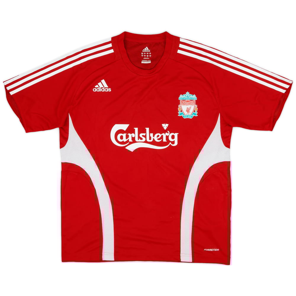 2008-09 Liverpool adidas Formotion Training Shirt - 7/10 - (L/XL)