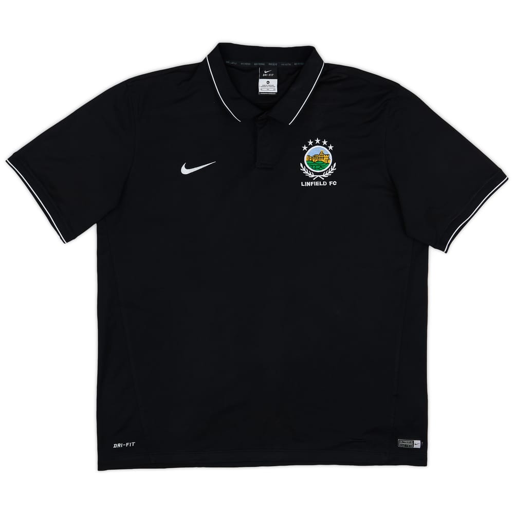 2014-15 Linfield Nike Polo Shirt - 7/10 - (XL)