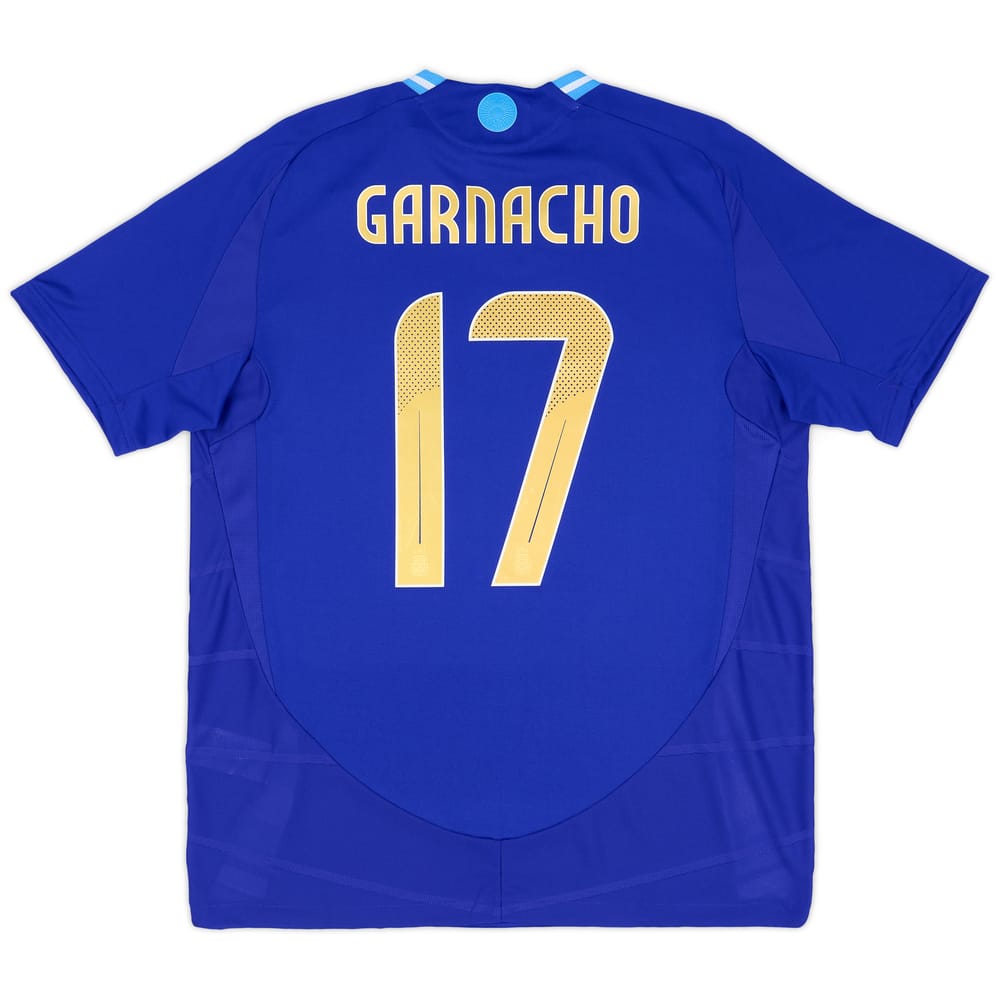 2024-25 Argentina Authentic Away Shirt Garnacho #17