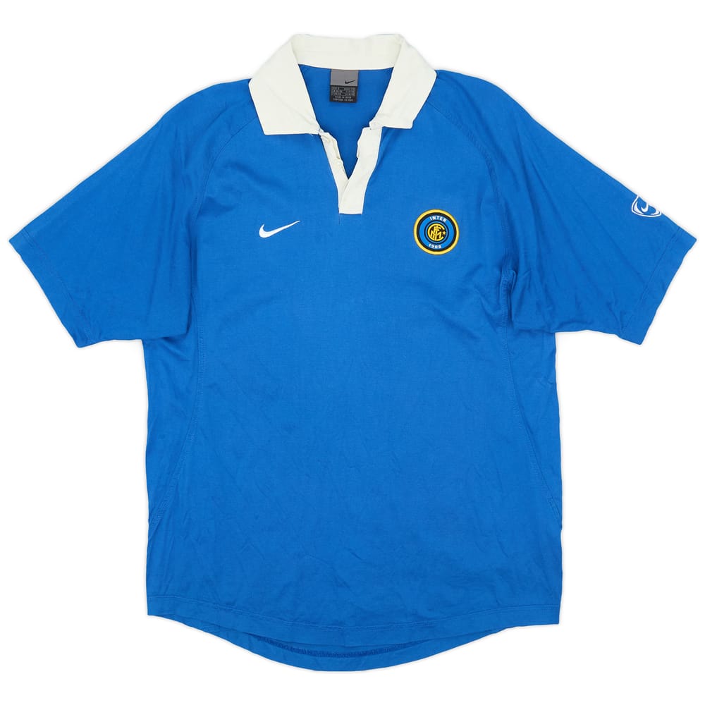 2003-04 Inter Milan Nike Polo Shirt - 8/10 - (S)
