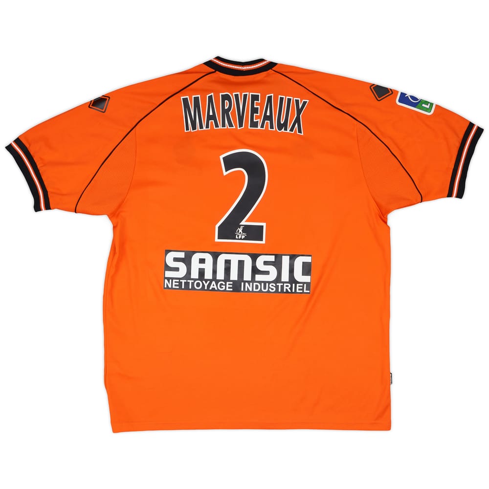 2004-05 Lorient Match Issue Home Shirt Marveaux #2