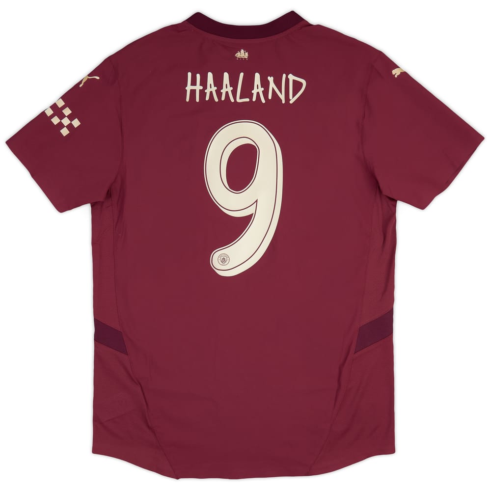 2024-25 Manchester City Authentic Third Shirt Haaland #9