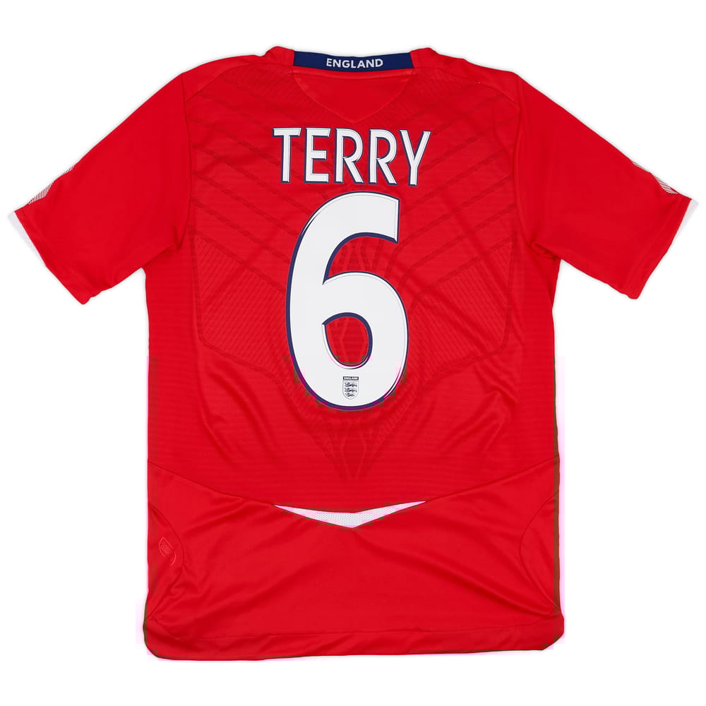 2008-10 England Away Shirt Terry #6 - 8/10 - (S)