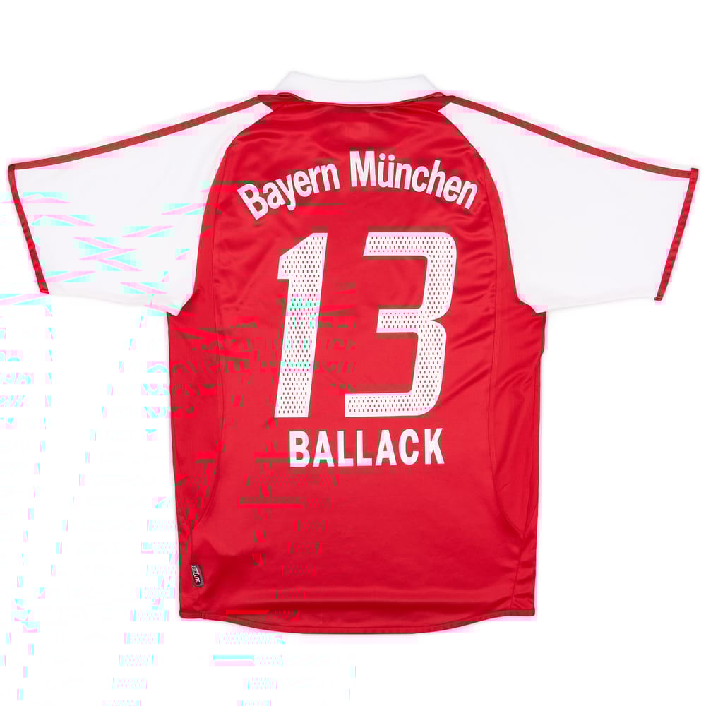 2003-04 Bayern Munich Home Shirt Ballack #13 - 9/10 - (S)