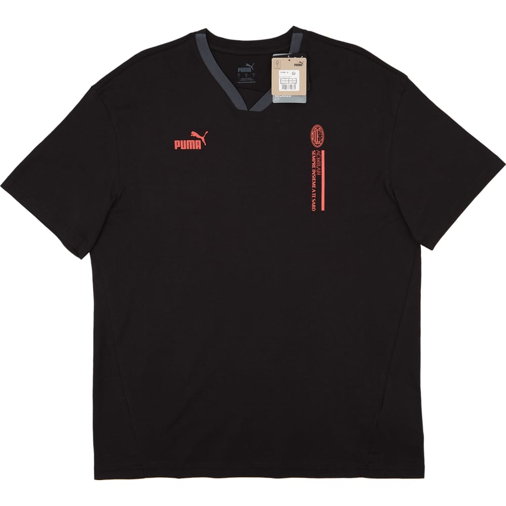 2023-24 AC Milan Puma FtblCulture Graphic Tee