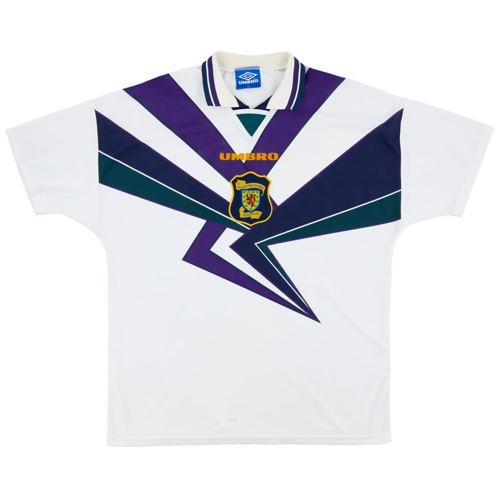 1995-96 Scotland Away Shirt - 8/10 - (XL)