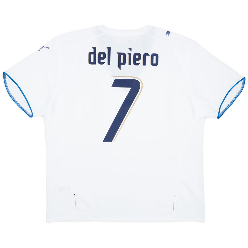 2006 Italy Away Shirt Del Piero #7 (XXL)