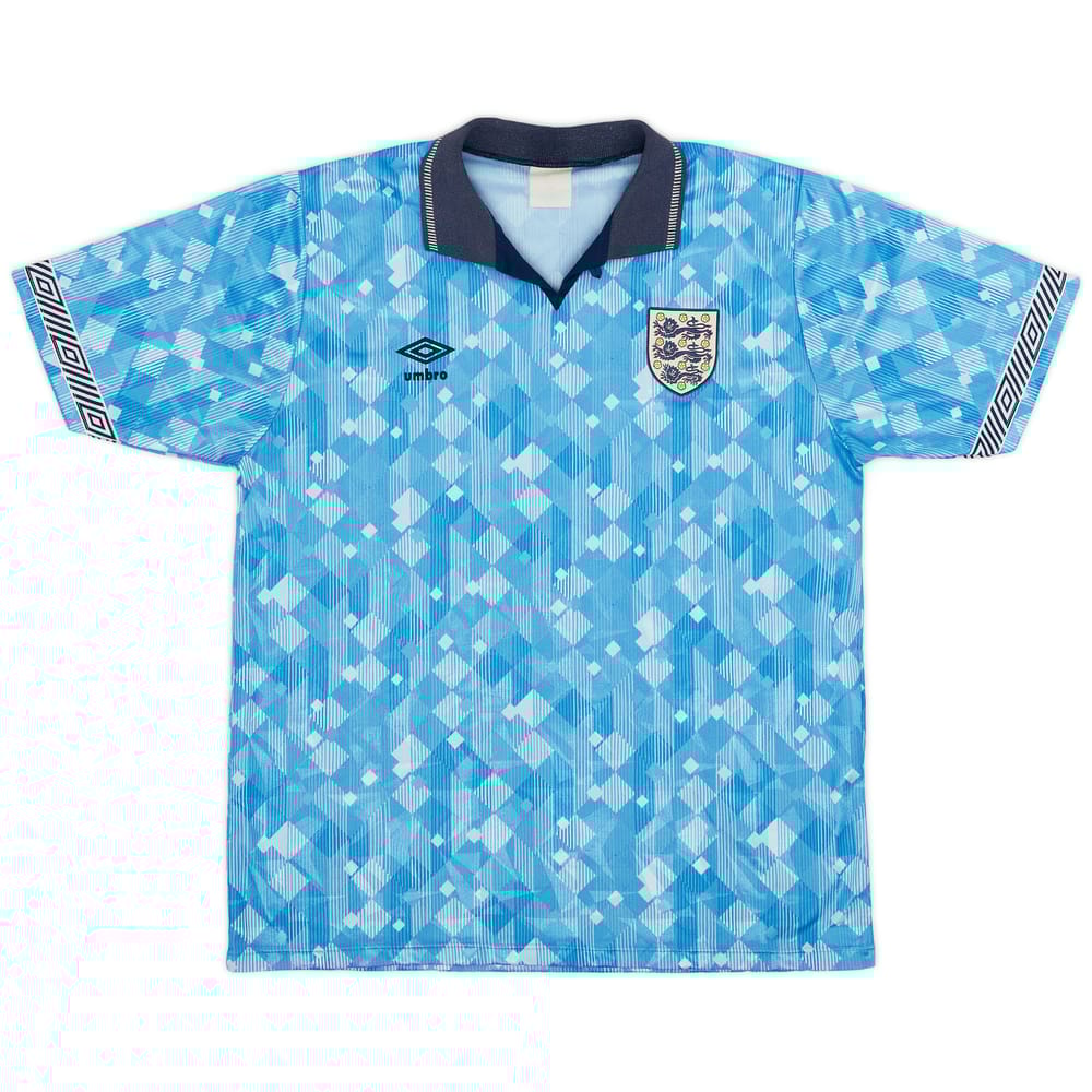 1990-92 England Third Shirt - 8/10 - (L)