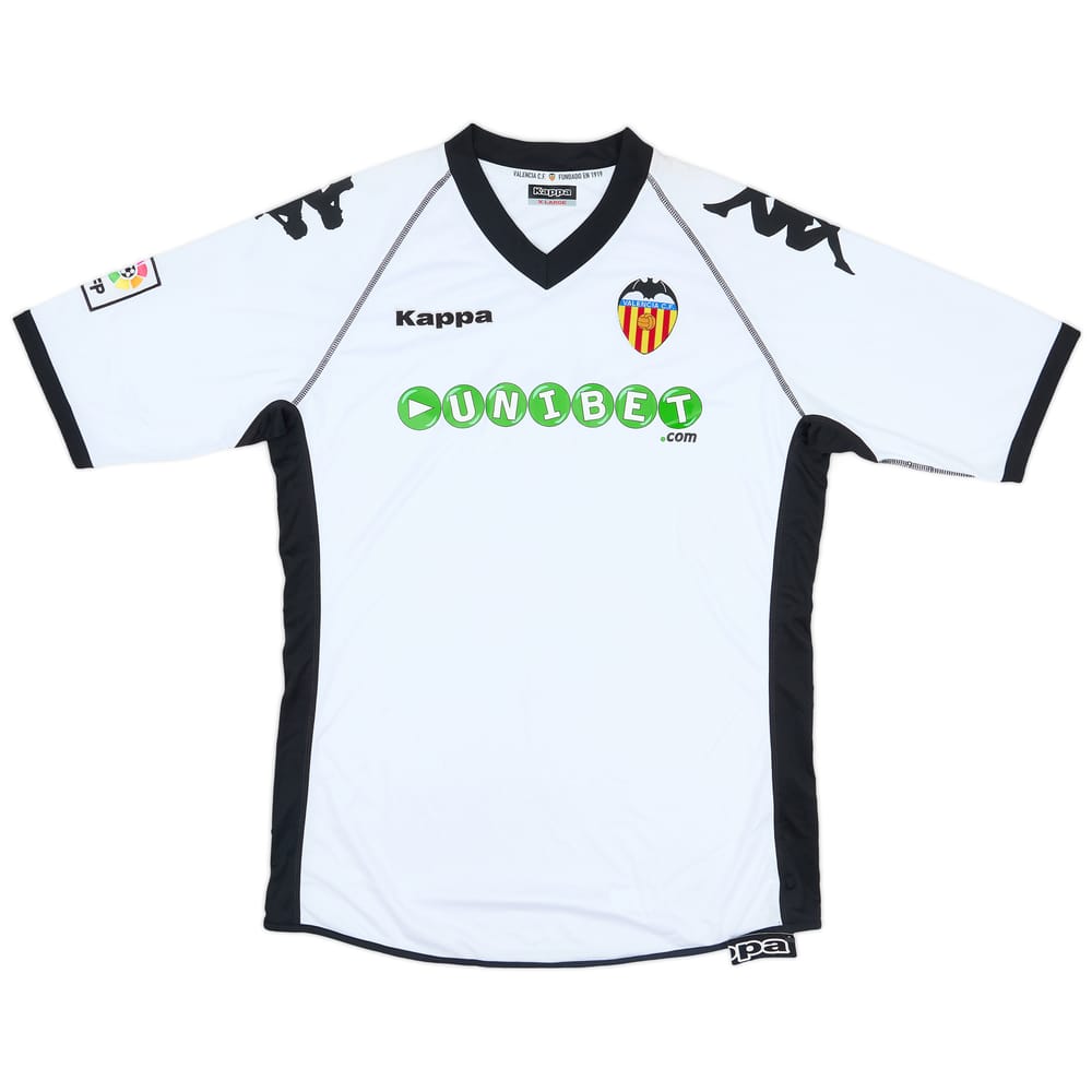 2010-11 Valencia Home Shirt (XL)