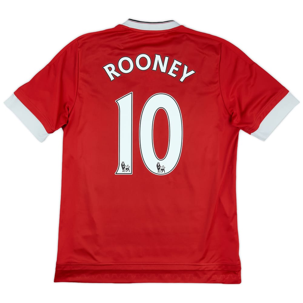 2015-16 Manchester United Home Shirt Rooney #10 - 5/10 - (M)